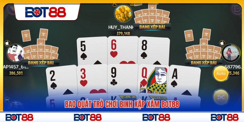 Khái quát chung về trò chơi binh xập xám tại Bot88