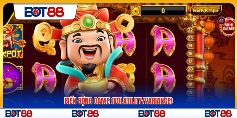 Mức độ biến động và tần suất trả thưởng của game